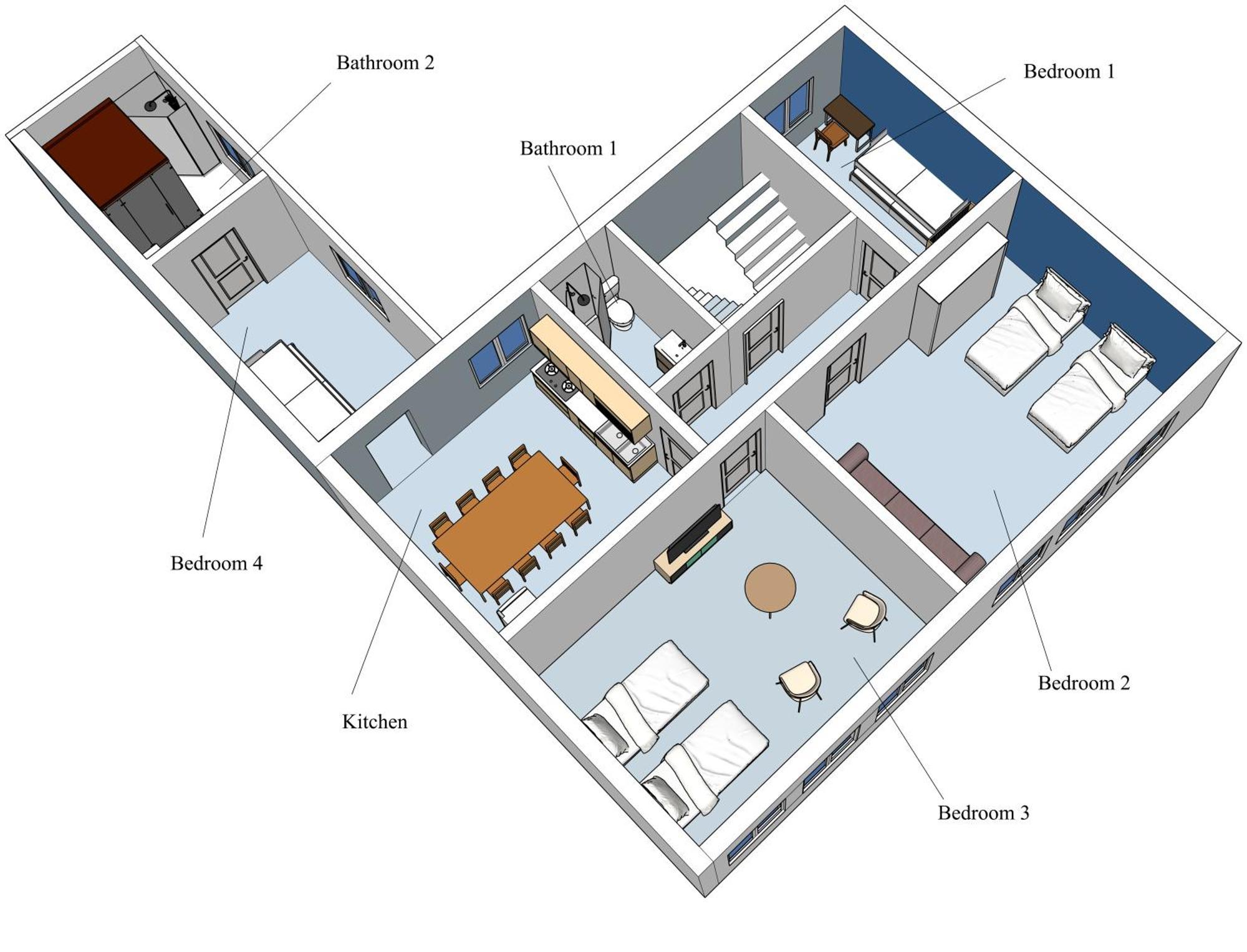 Huge Apartment With Sauna And Free Parking Duisburg Exterior photo